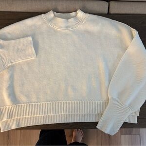 Free People Cream Sweater